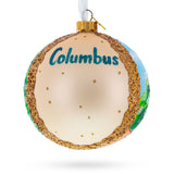 Franklin Park Conservatory and Botanical Gardens, Columbus, Ohio Glass Ball Christmas Ornament