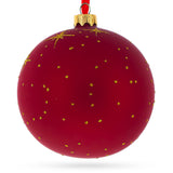 Fluffy White Persian Cat Glass Ball Christmas Ornament 4 Inches