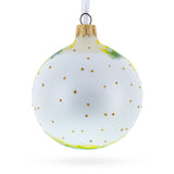 Woodpecker Glittered Glass Ball Christmas Ornament 3.25 Inches