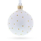 Cheerful Leader Glass Ball Boss Christmas Ornament 3.25 Inches