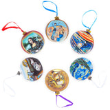 1500 'Salvator Mundi' Masterpiece by Leonardo da Vinci Glass Ball Christmas Ornament 4 Inches