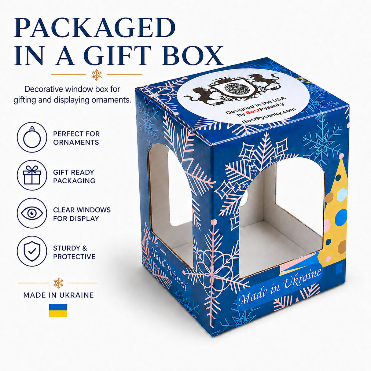 Elf and Candy Canes Glass Ball Christmas Ornaments 3.25 Inches