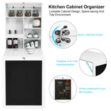 Mesa plegable de pared con pizarra