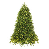 Premium Hinged Artificial Fir Christmas Tree with LED Lights