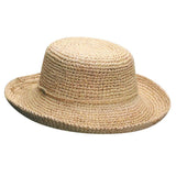 Sombrero de Sol de Paja de Ganchillo Scala Beaufort