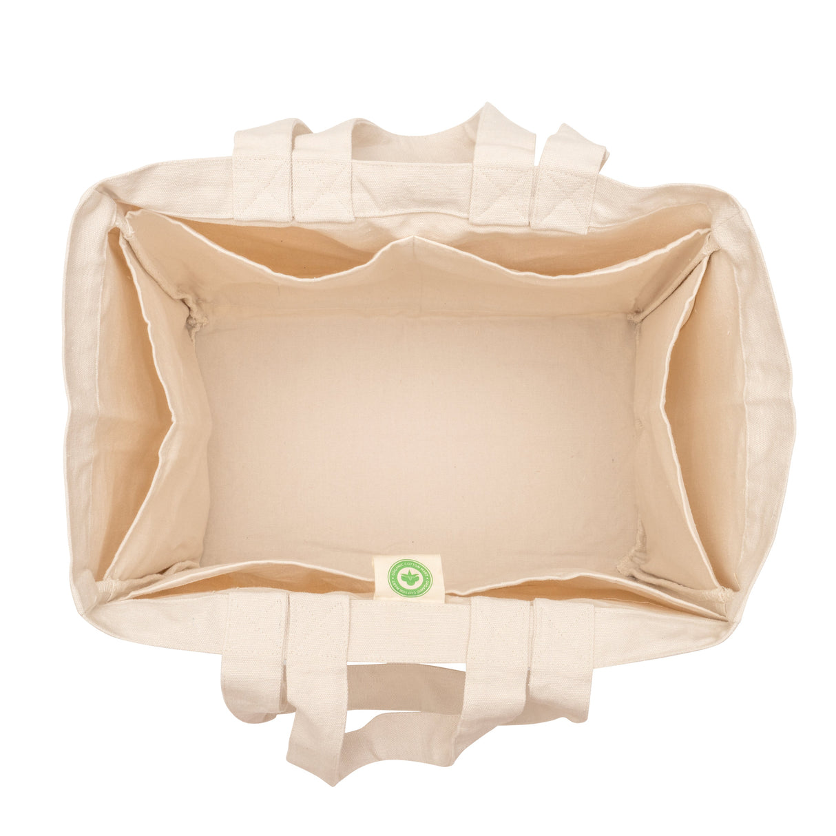 Bolso tote gigante de lona