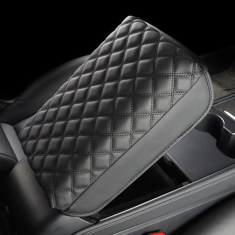 Leather Armrest Cover for Tesla Model 3 Highland / Model Y Juniper