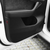 Leather Door Protector Anti-Kick  Mat for Tesla Model Y 2020-2025.03