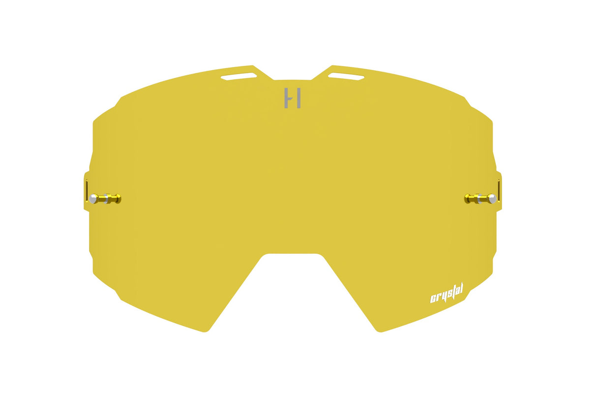 Lente de doble panel de cristal Gold Helios