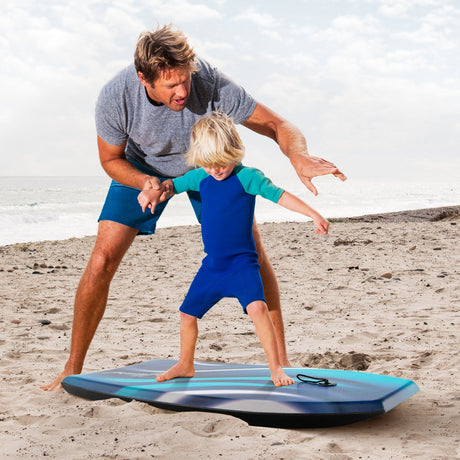 Tabla de Bodyboard ligera de 33/37/41 pulgadas con núcleo EPS, cubierta XPE y fondo HDPE