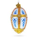 1899 Kelch 12 Panel Royal Egg Glass Ornament 4 Inches