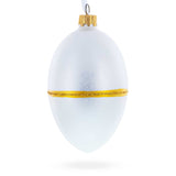 1885 First Hen Royal Glass Egg Ornament 4 Inches
