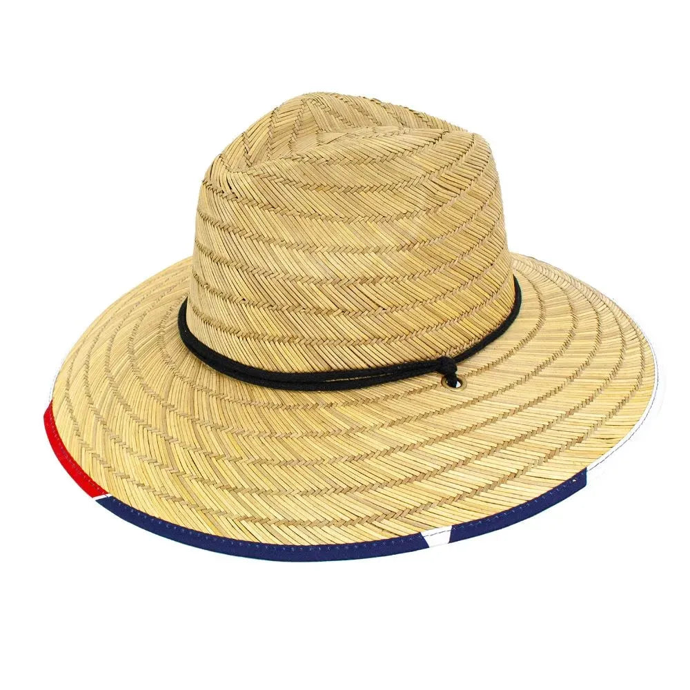 Sombrero de salvavidas de paja de centeno Peter Grimm Lone Star State