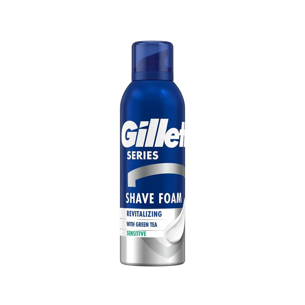 Gillette Revitalizing Shaving Foam for Men - 200ml, Refreshing Sensation, Smooth Shave