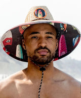 Peter Grimm Lures - Sombrero de paja estilo salvavidas