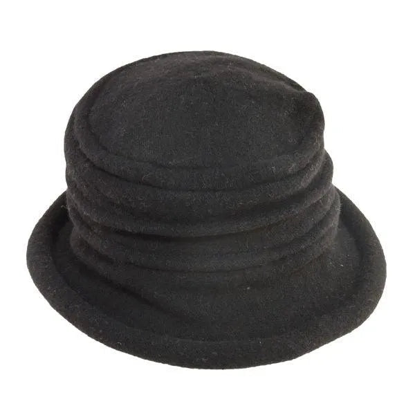 Scala Wilma - Sombrero cloché de fieltro de lana para mujer