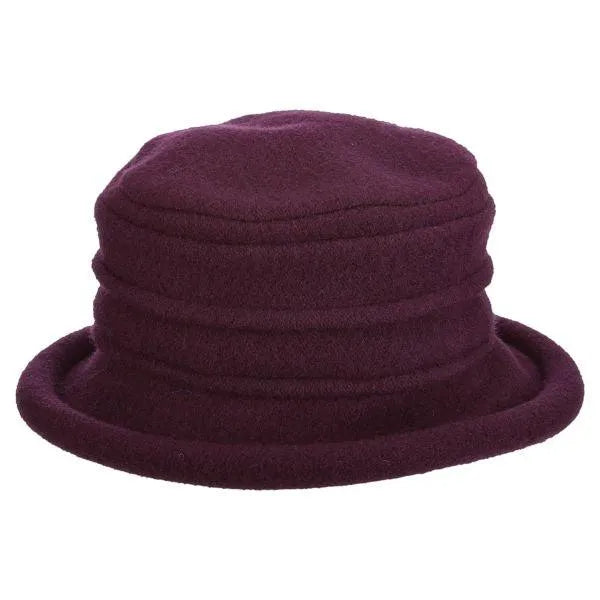 Scala Wilma - Sombrero cloché de fieltro de lana para mujer