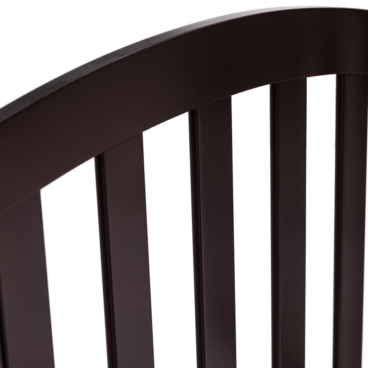 Barrera de seguridad de madera plegable y autónoma para mascotas, de 24 pulgadas y 2 paneles configurables con parte superior arqueada - Marrón