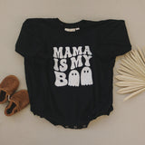 Mameluco sudadera de bambú "Mamá es mi amor"