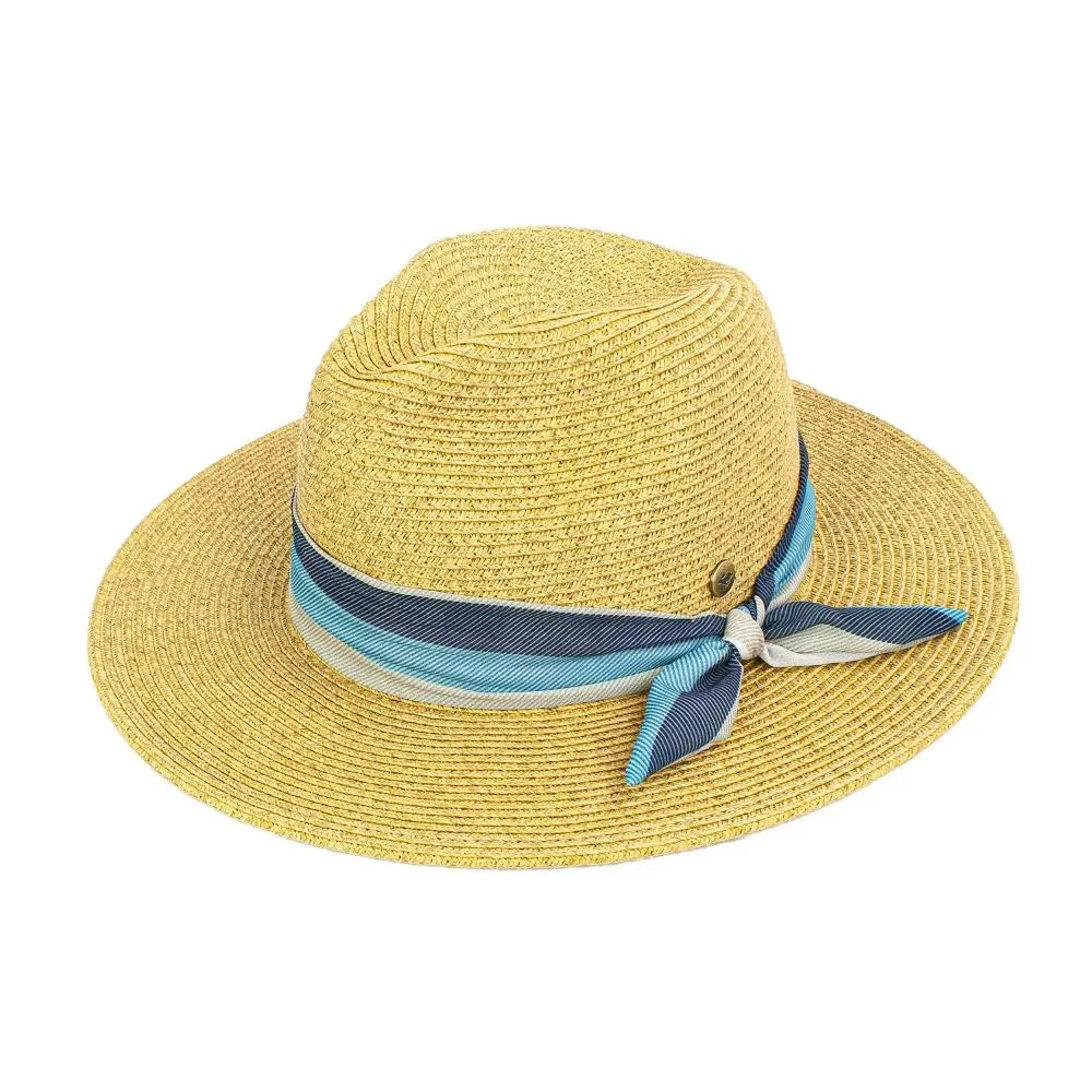 Peter Grimm Maren - Sombrero Fedora de Paja para Mujer