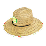 Peter Grimm Margaritas - Sombrero de salvavidas de paja de centeno