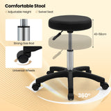 72 Inch Massage Bed with Hydraulic Stool Removable Headrest and Storage Boxes