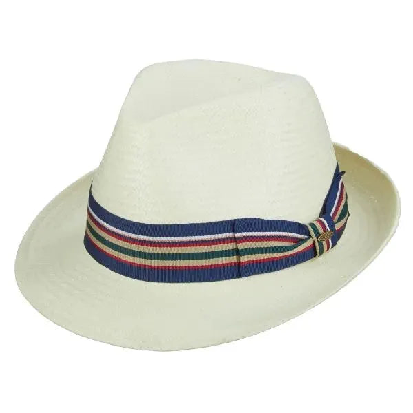 Scala Kennedy - Sombrero fedora de paja