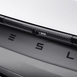 Model Y Juniper Rear Trunk Button Sticker | Flexible Urethane Carbon Fiber