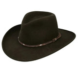Stetson Mountain Sky - Sombrero vaquero de fieltro de lana suave