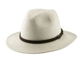 Scala Amazon Safari - Sombrero Fedora Outback de Paja con Protección Solar UPF 50+