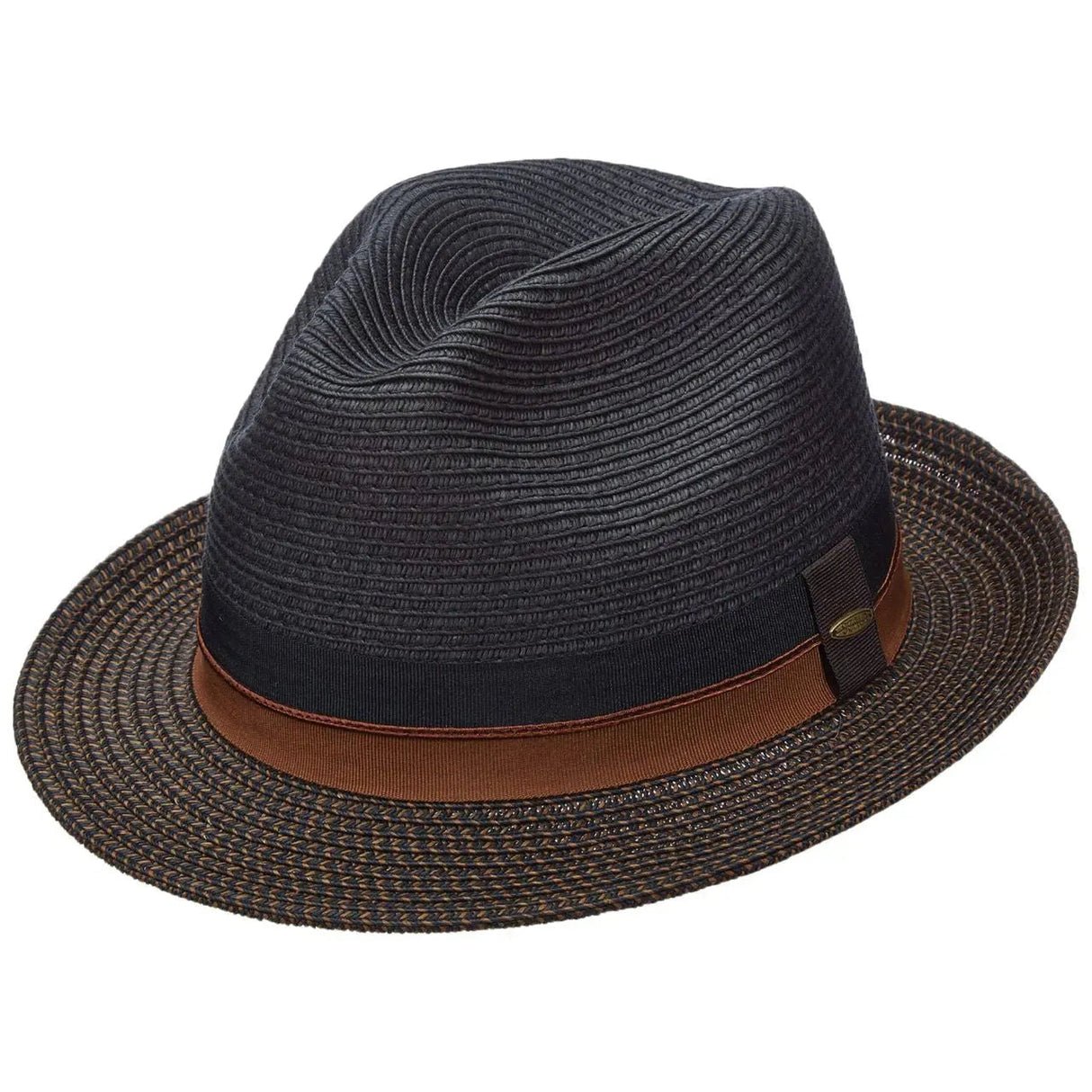 Scala York - Sombrero fedora de paja