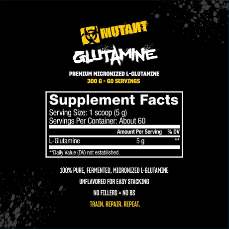 Mutant Glutamine, 60 raciones