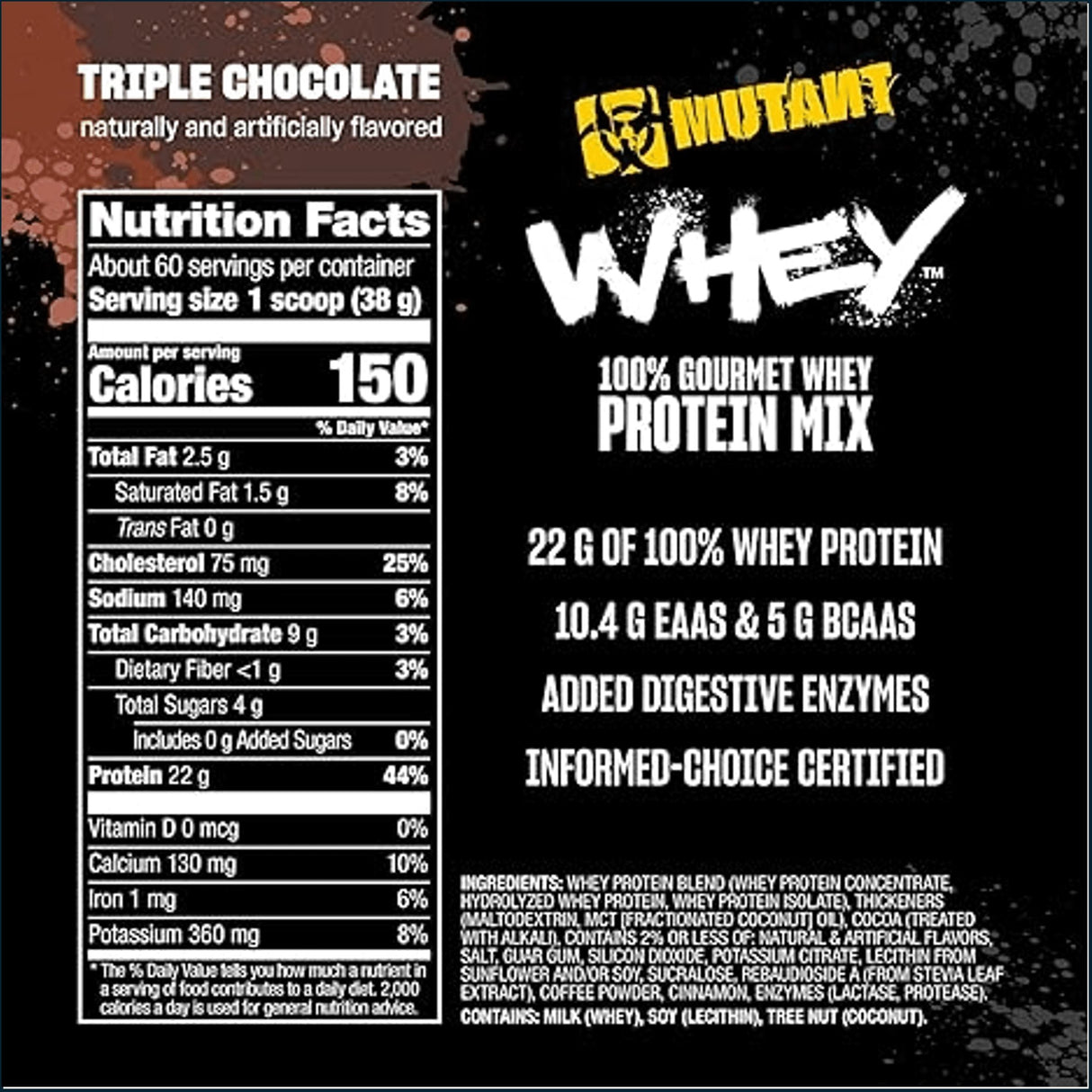 Mutant Whey, 5 libras