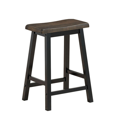 Taburetes de bar para cocina, comedor, hogar, juego de 2 de 24 pulgadas de alto