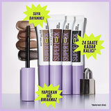 Maybelline Super Lock Brow Glue Deep Brown: 24H Long Lasting Eyebrow Mascara for Shaping, Styling & Tinting
