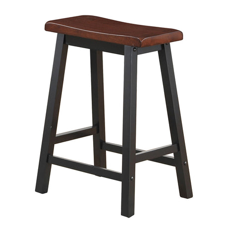 Taburetes de bar para cocina, comedor, hogar, juego de 2 de 24 pulgadas de alto