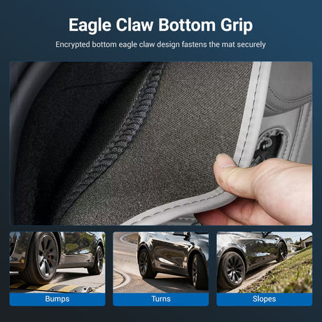 Nappa Leather Trunk Mat for Model Y Juniper (7 PCS)