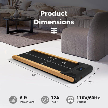 Cinta de Andar 3 en 1 con Mando a Distancia y Control por APP Inteligente para Casa y Oficina