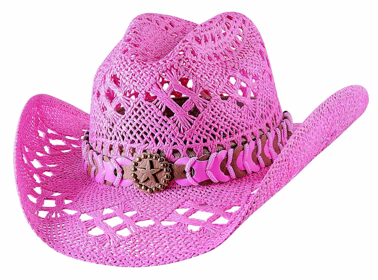 Bullhide Naughty Girl - Sombrero vaquero de paja