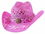Bullhide Naughty Girl - Sombrero vaquero de paja