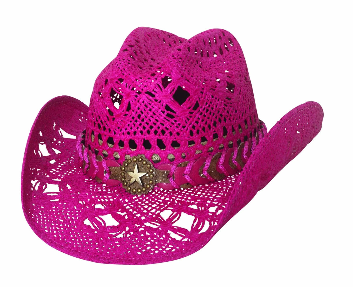 Bullhide Naughty Girl - Sombrero vaquero de paja