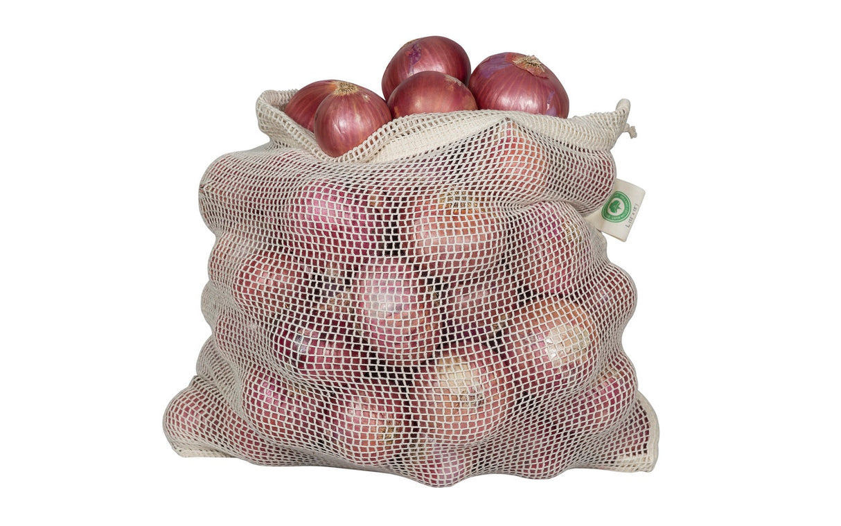 Bolsas de malla para frutas y verduras