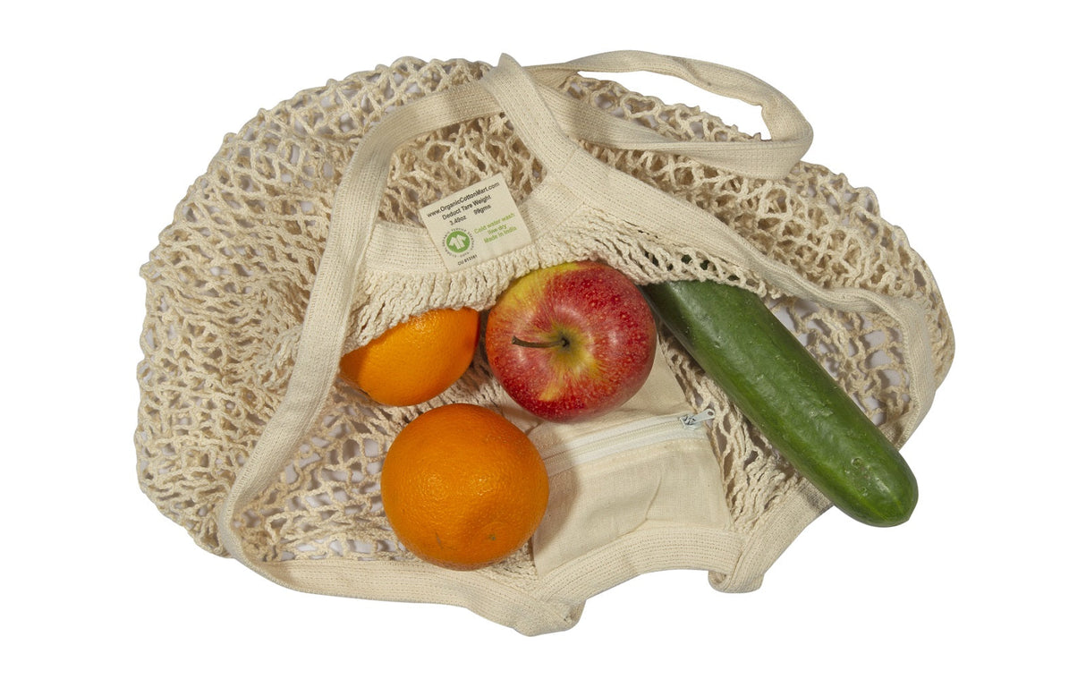Bolsa de compras de malla