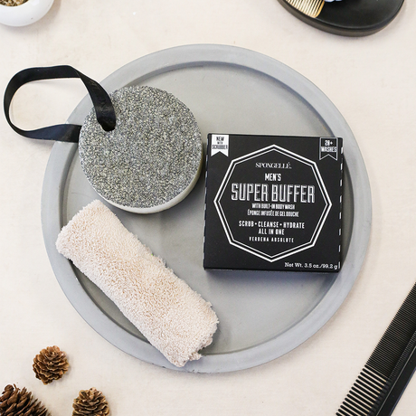Estropajo superresistente para hombre (20 unidades) | Estropajo negro