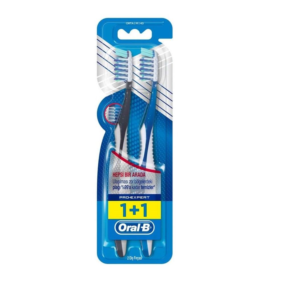 Oral-B Pro-Expert CrossAction Electric Toothbrush for Medium Brushing Needs - Advanced Oral Care & Effective Plaque Removal