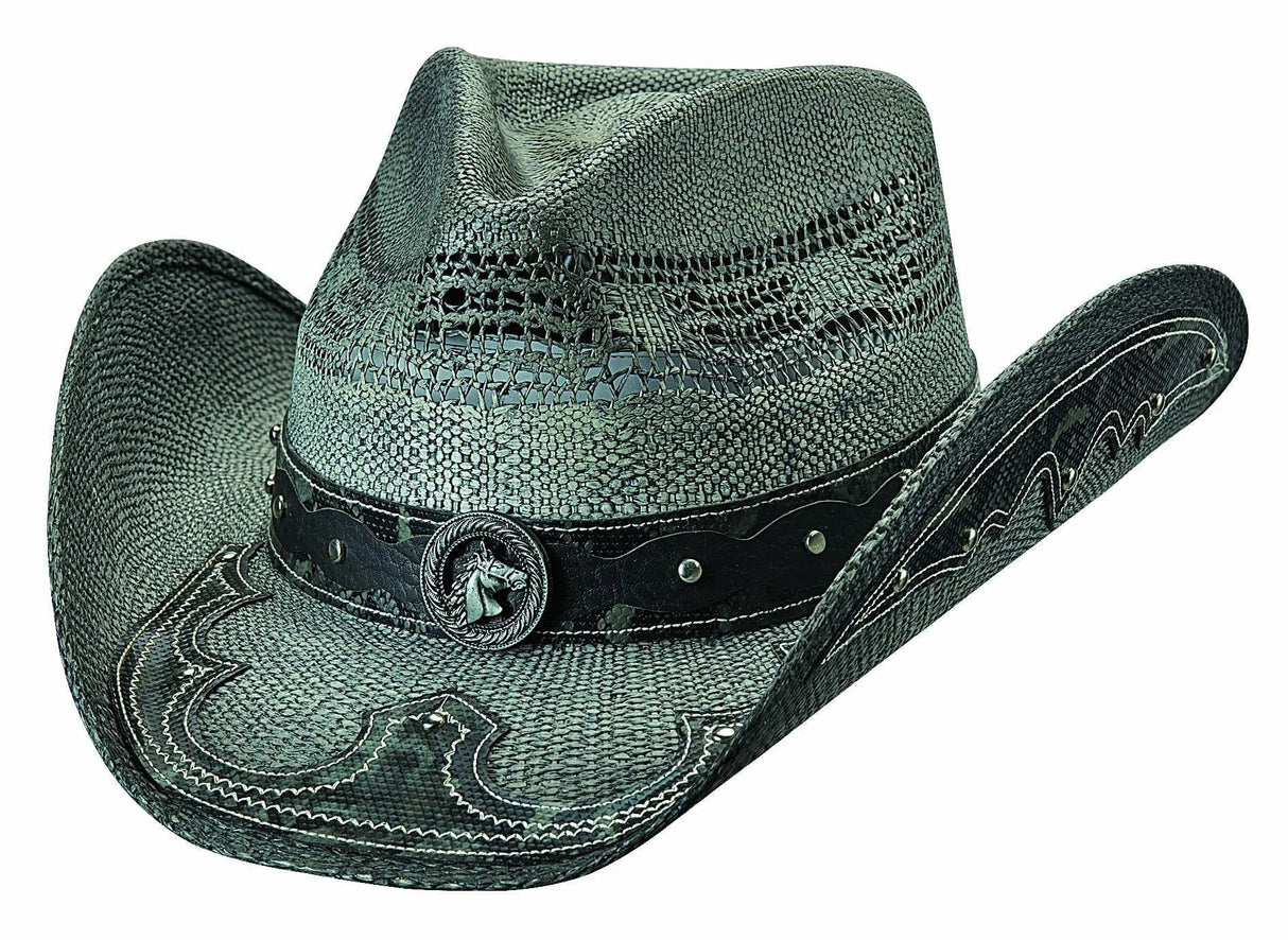 Sombrero Vaquero de Paja - Bullhide No Return