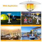 Calefactor de patio de pie portátil de mesa de propano de 11 000 BTU