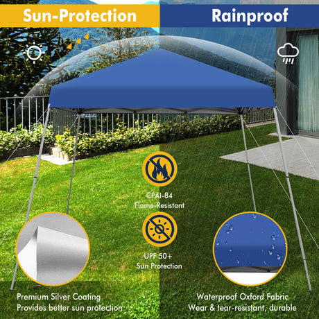 Carpa instantánea plegable para exteriores de 3 x 3 metros con bolsa de transporte