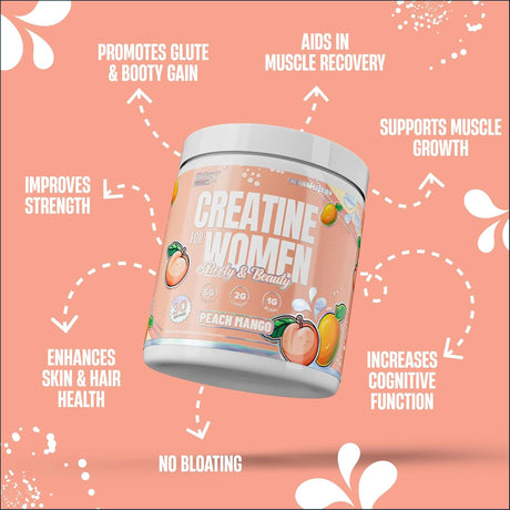 Nutrex Creatina para Mujeres, 30 Porciones