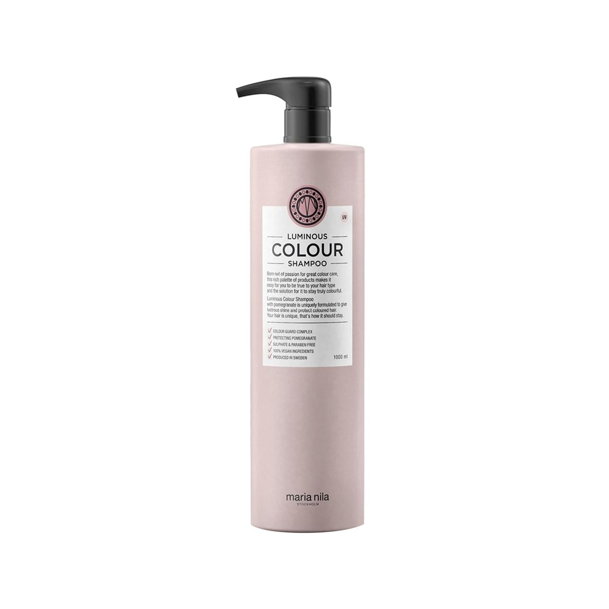 Maria Nila Luminous Color Sulfate-Free Shampoo for Color-Treated Hair - 1000 ml